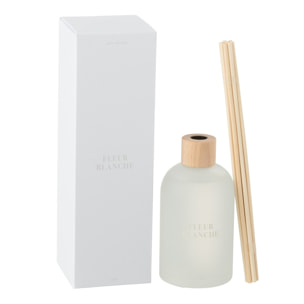 J-Line Bâtonnets parfumés Accords Essentiels - Fleur Blanche - blanc - 250ml