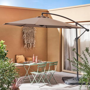 Parasol déporté rond 300cm HARDELOT