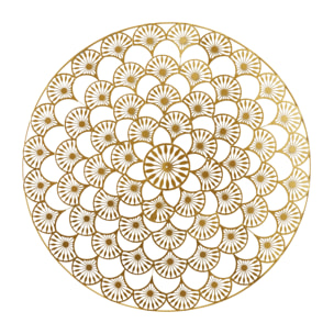 Deco Murale Metal Ajoure D70cm