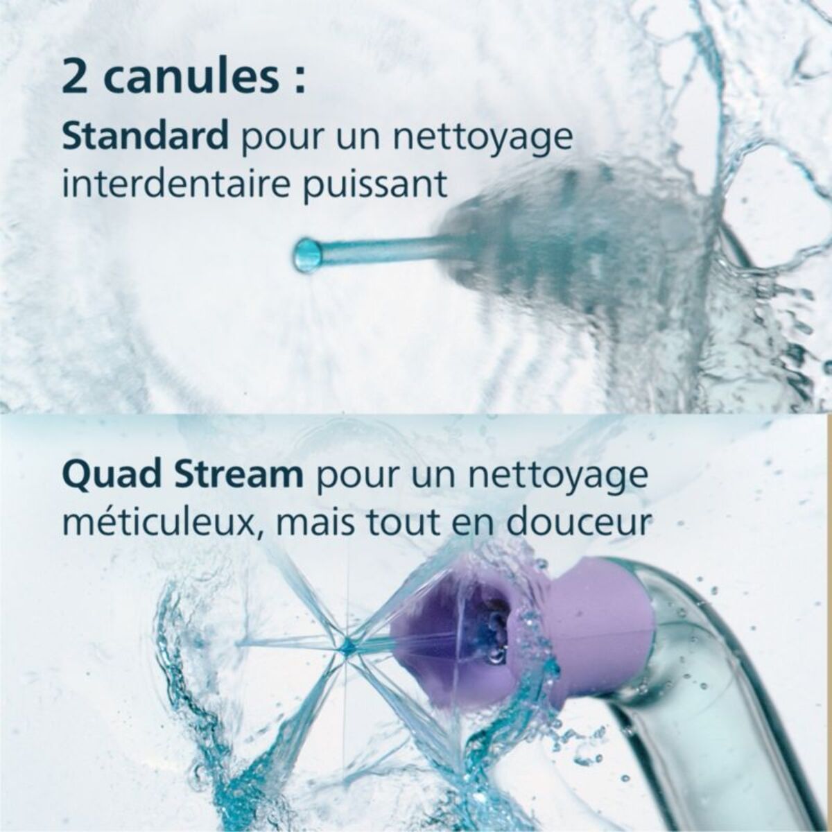 Hydropulseur PHILIPS Sonicare Powerflosser 3000 HX3826/33 sans fil