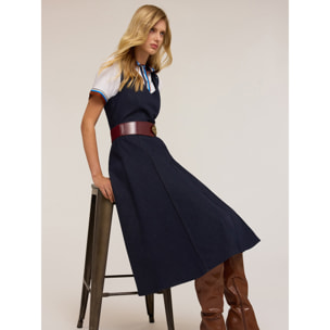 Motivi - Vestito midi in denim - Blu