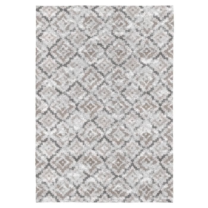 Alfombra decorativa JENSEN gris. Varias medidas disponibles