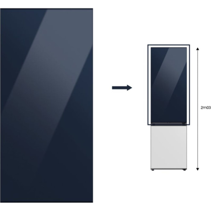 Panneau d'habillage SAMSUNG RA-B23EUT41GM BESPOKE