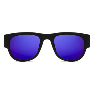 Occhiali da sole sportivi con lenti a specchio pieghevoli e arrotolabili UV400