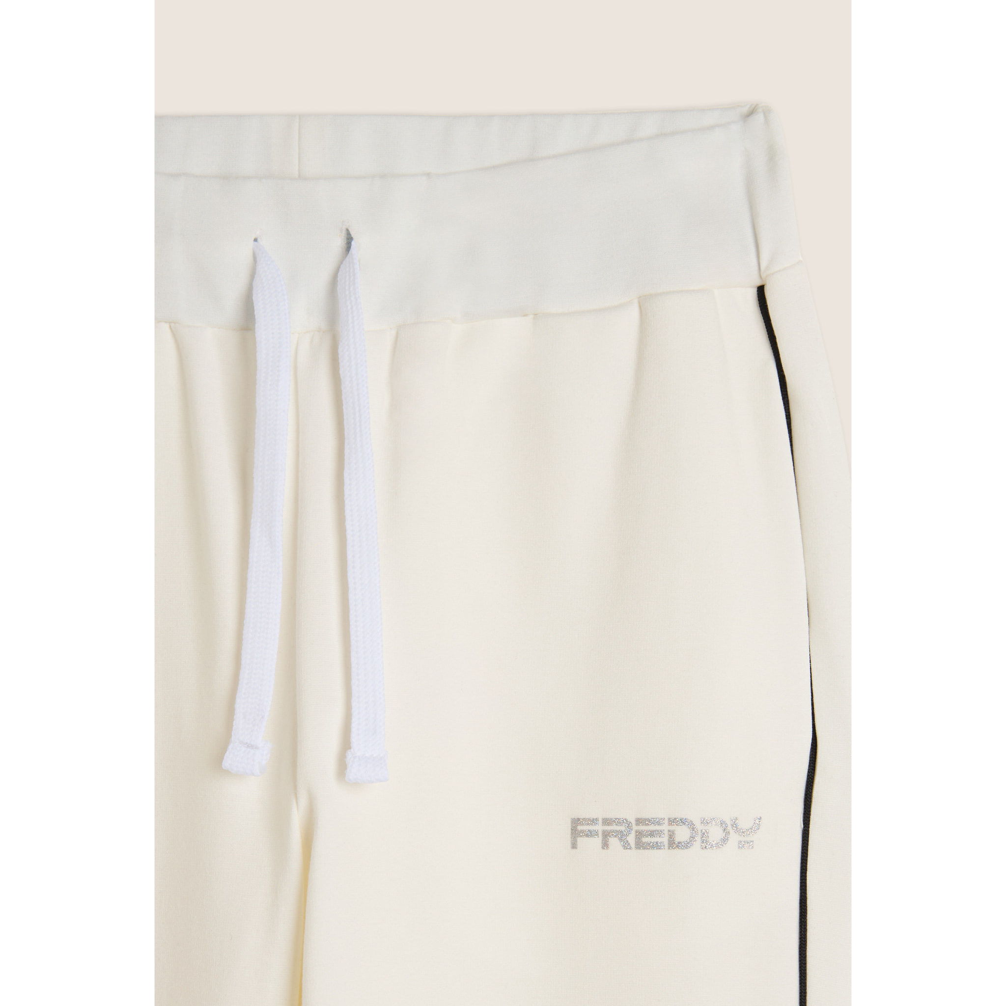 Pantalone Slim con Gamba Aderente e bordature a contrasto