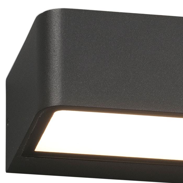 TAKUA LED Lampe applique gris foncé