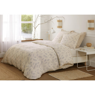 Parure housse de couette coton multicolore