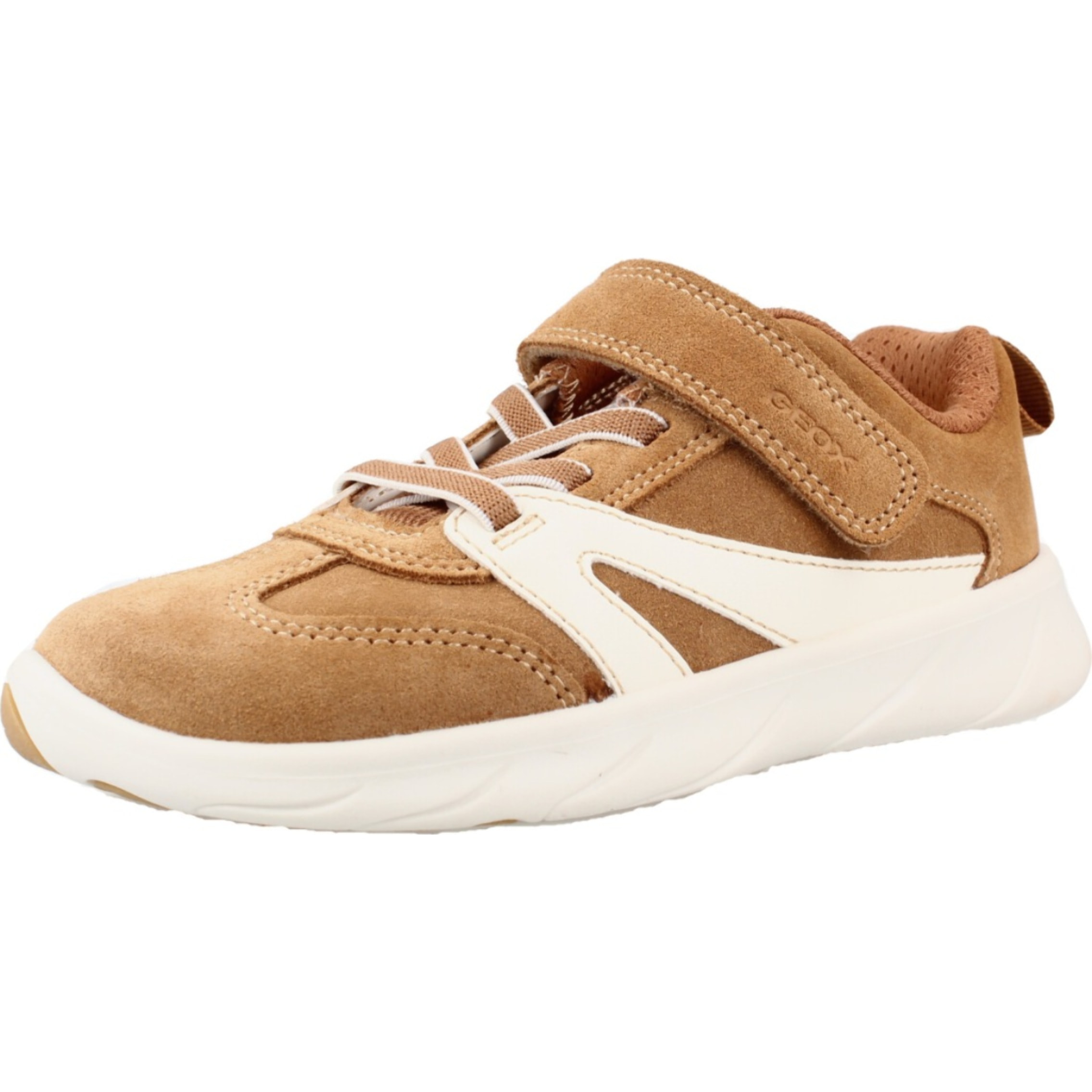 Zapatillas Niño de la marca GEOX  modelo J66PDA 022BC J FOOT MARRON CLARO
