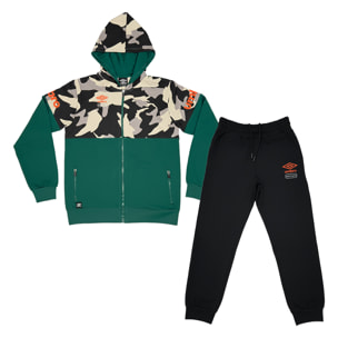 Tuta Ragazzo UMBRO 8 / 16 Anni Cotone Felpato Invernale