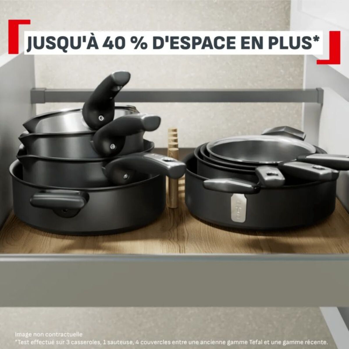 Sauteuse TEFAL 24cm Excellence + avec couvercle