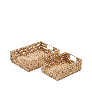 Panier 27 X 20 Cm / 36 X 27 Cm Fibres Naturelles TRESSA