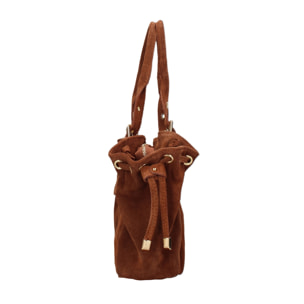 Borsa a mano da donna Made in Italy - Modello Lumena Lux - 100% pelle - 20.0 x 21.0 x 33.0 cm