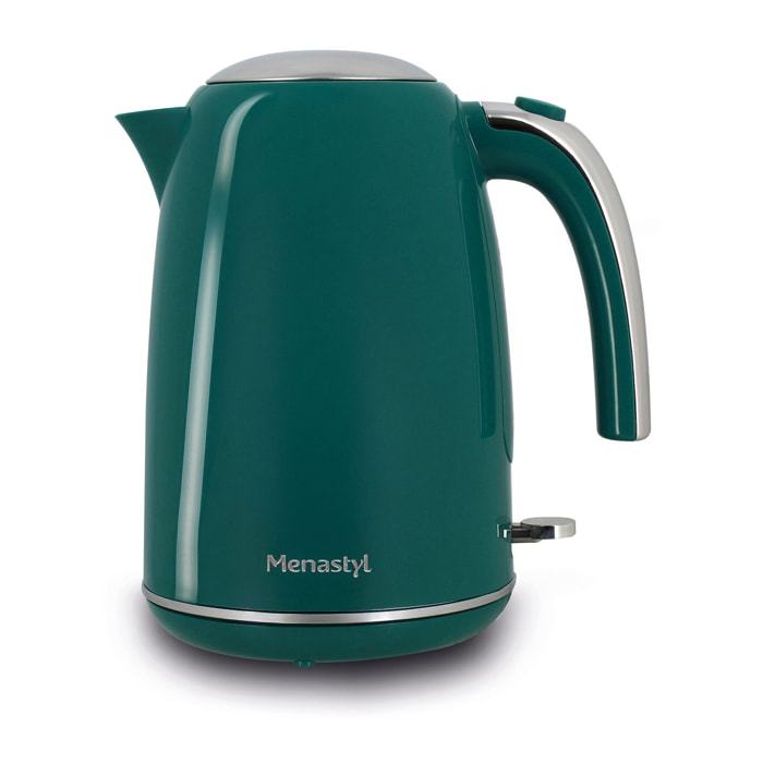 Bouilloire en acier inoxydable 1,7L bleu canard RETRO