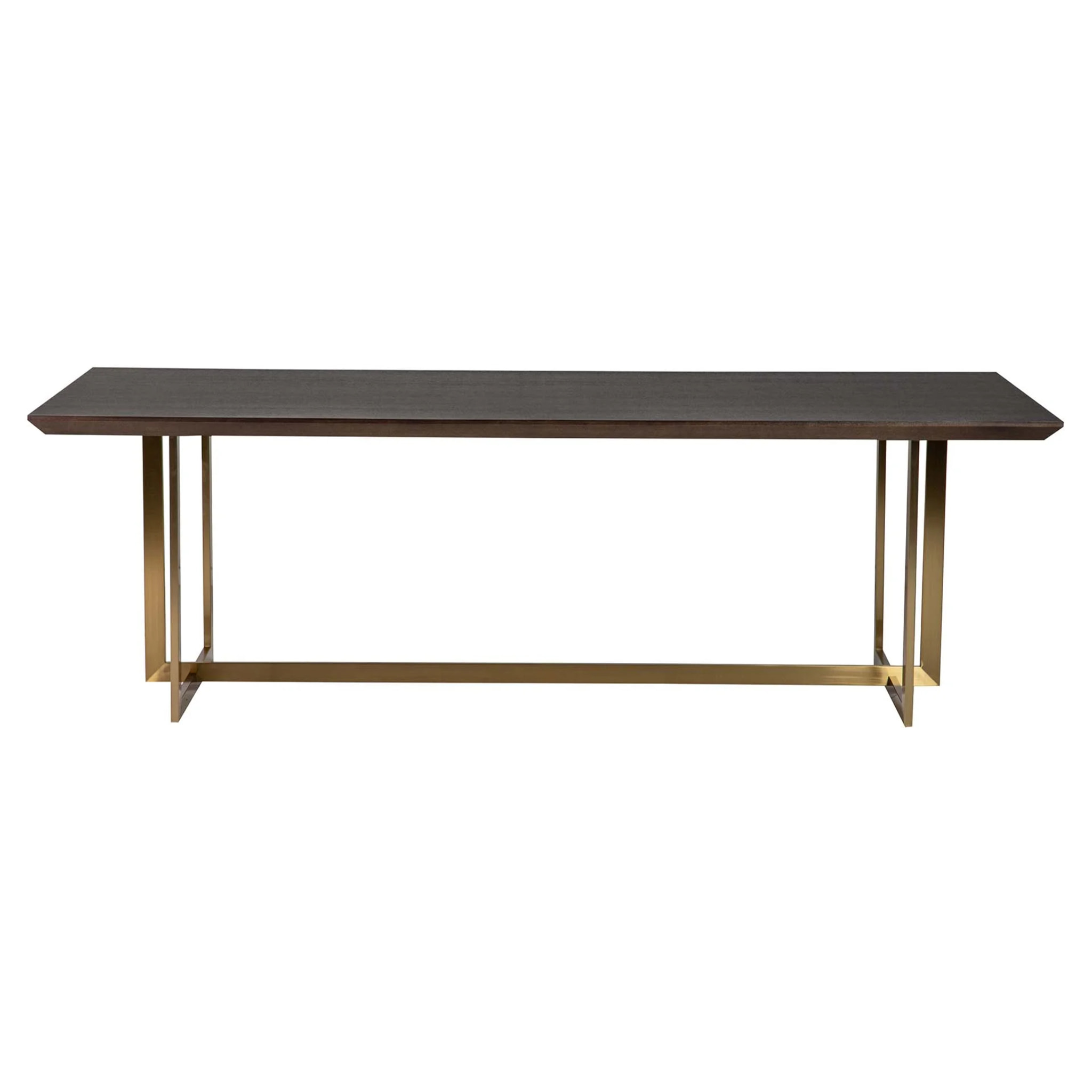 Mesa Comedor Fresno Acero Inoxidable Argos 240x100x77 Cm
