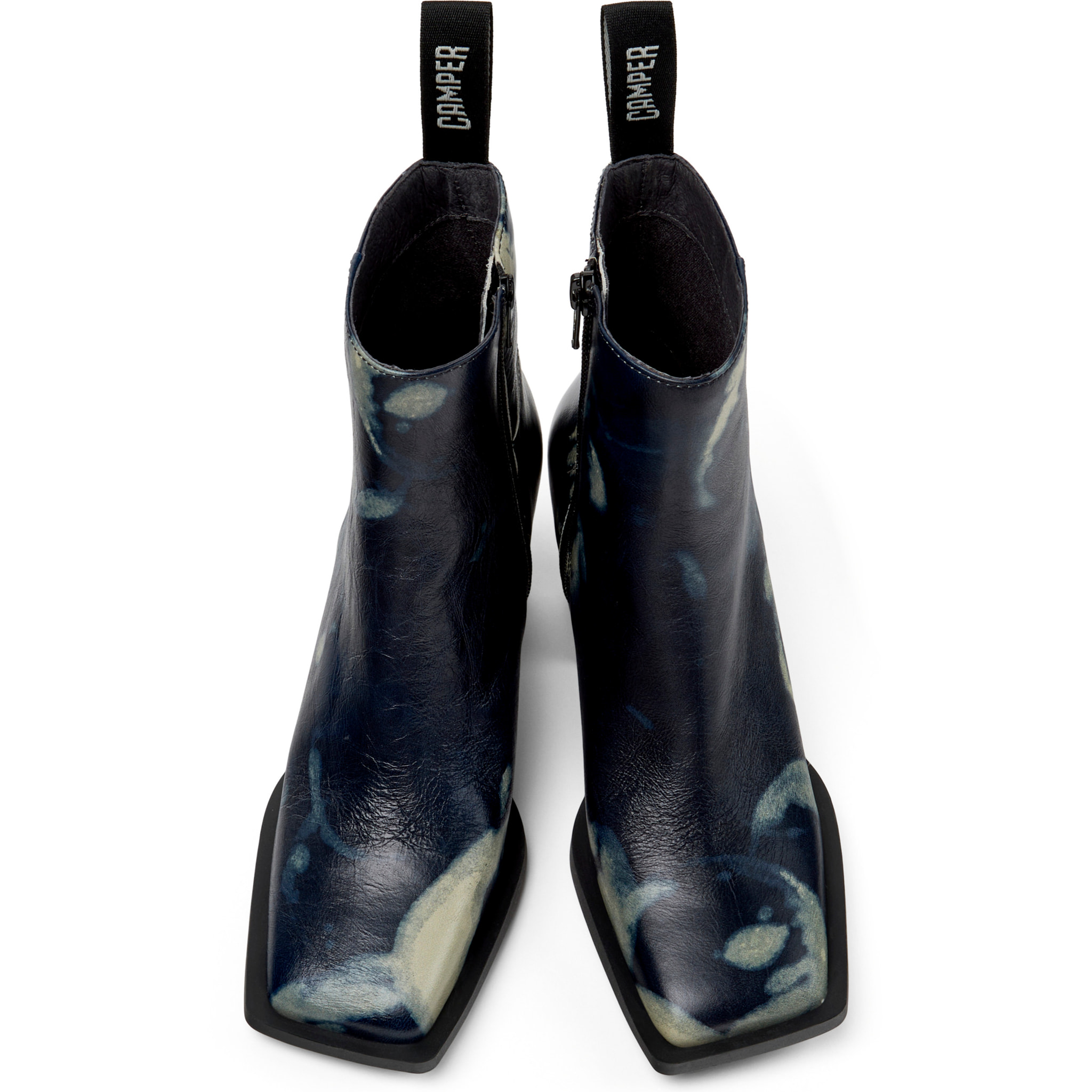 Botines - CAMPER Karole - Multicolor - Cuero liso