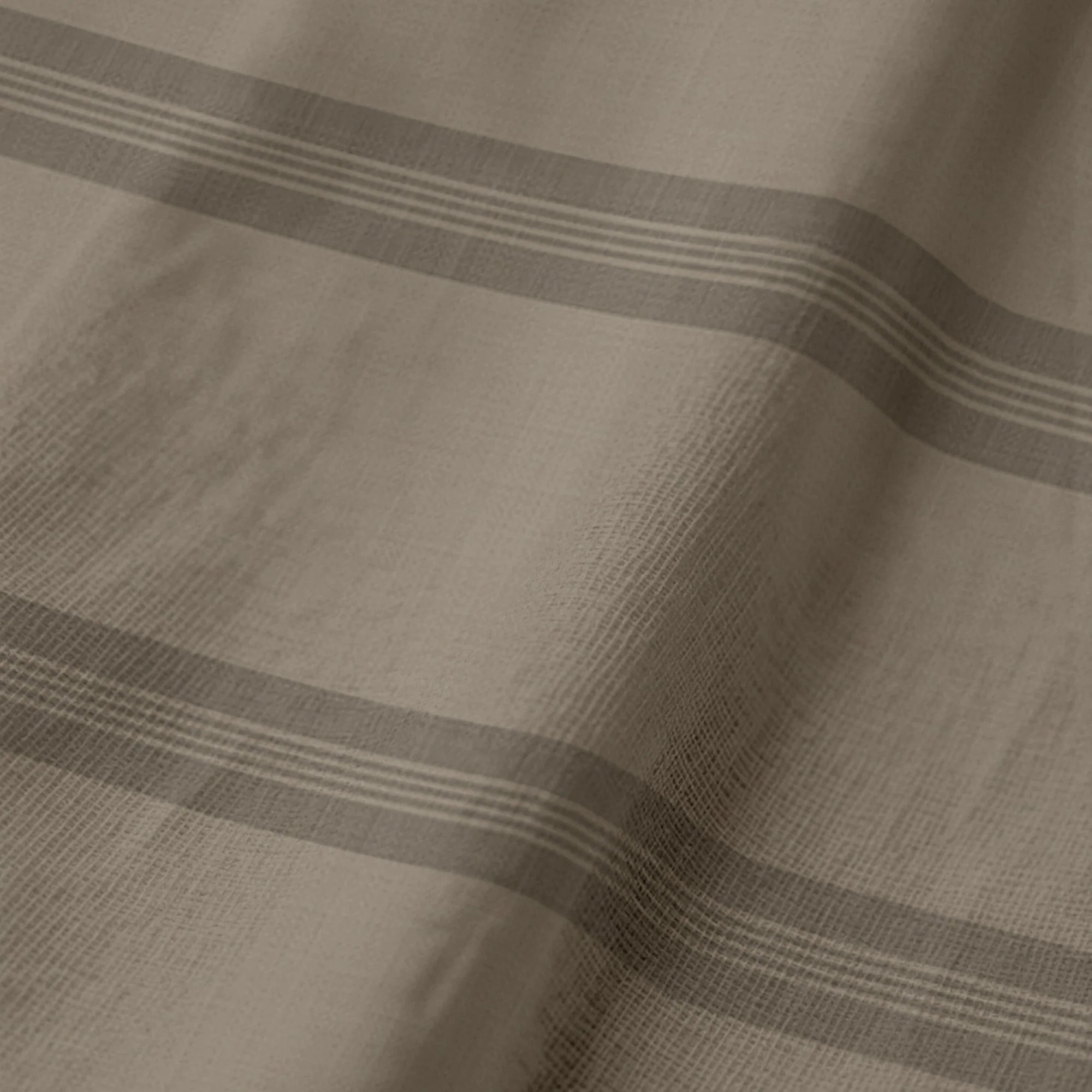 Lot de 4 serviettes Nua Marron claire