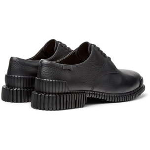 Zapatos de cordones - CAMPER Pix - Negro - Cuero liso