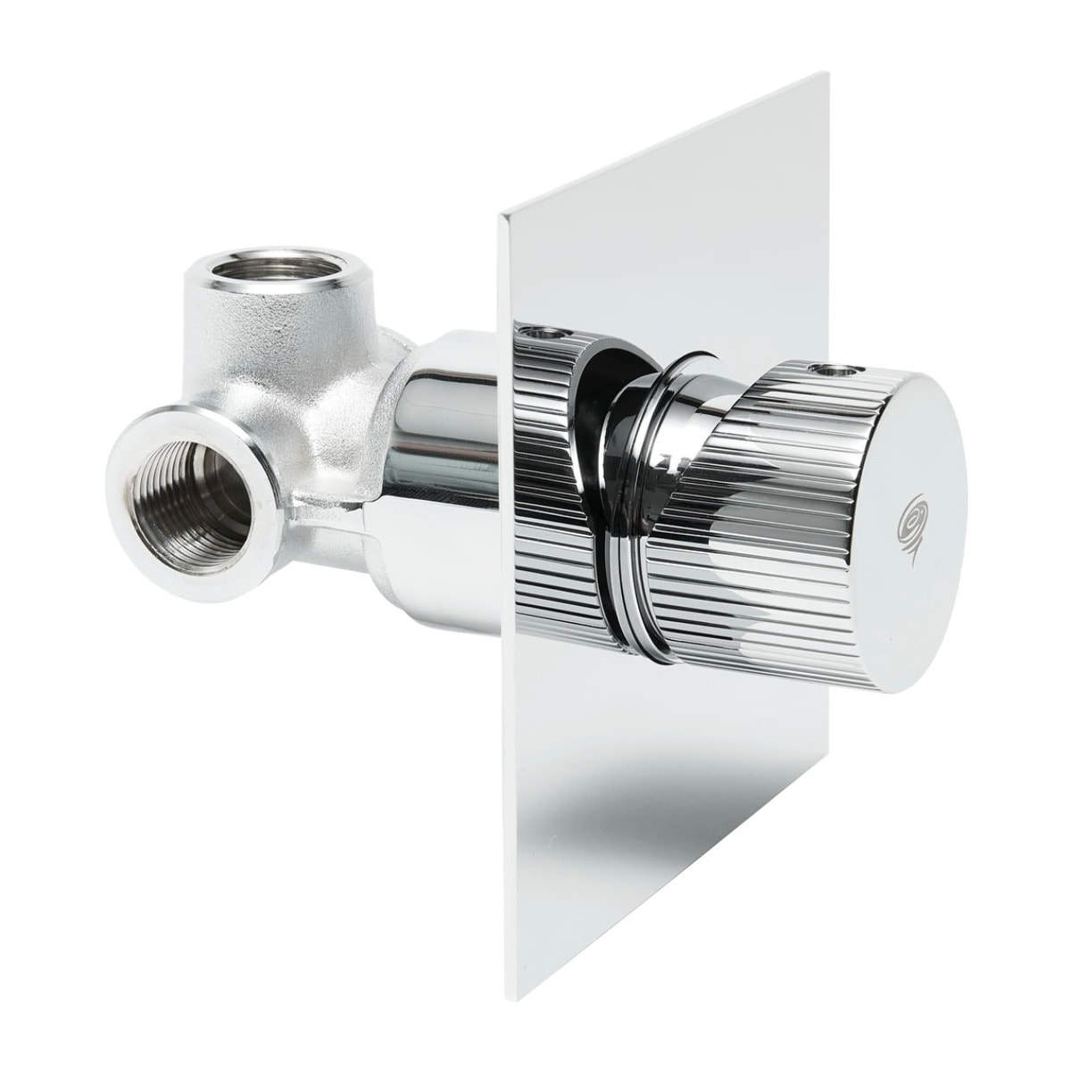 Mitigeur de douche chromé SAT Evolution avec corps encastré  (SATBSEVO210)