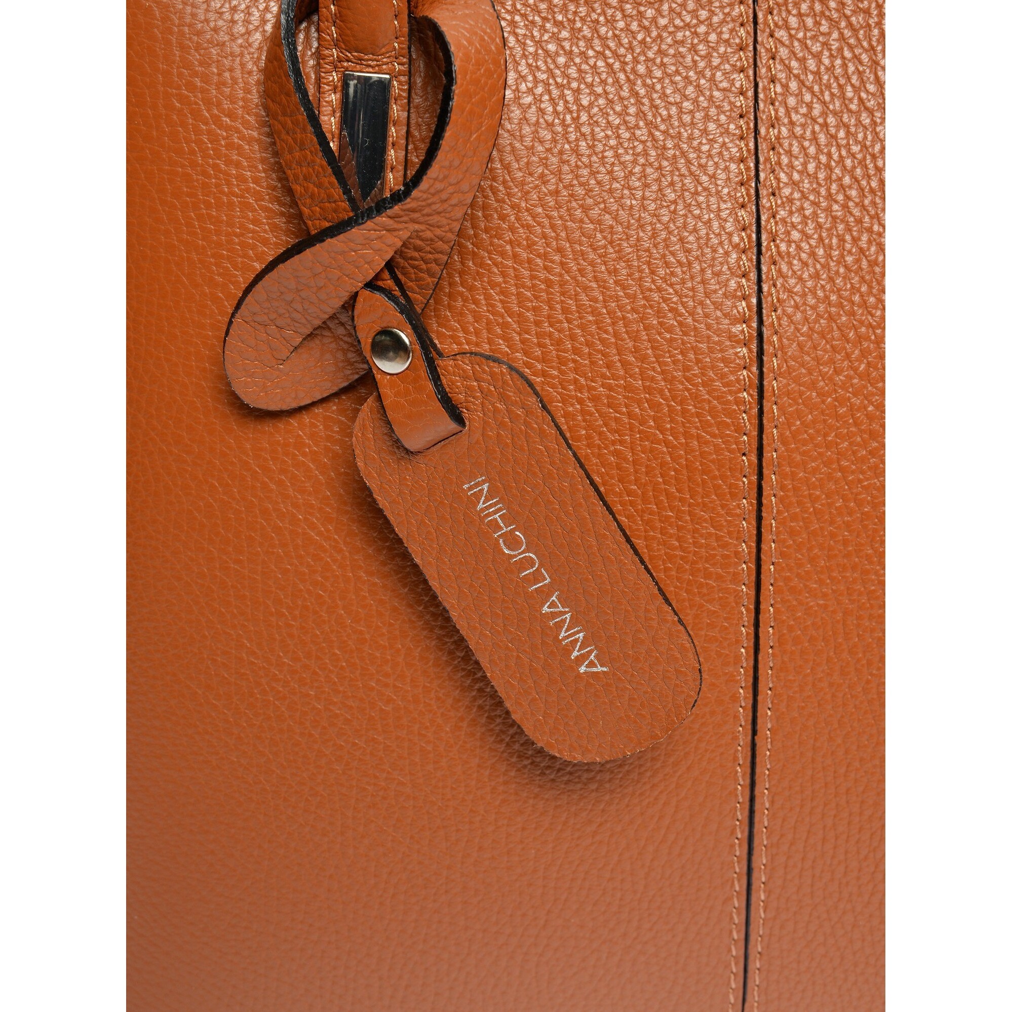 Borsa a mano Anna Luchini Cammello