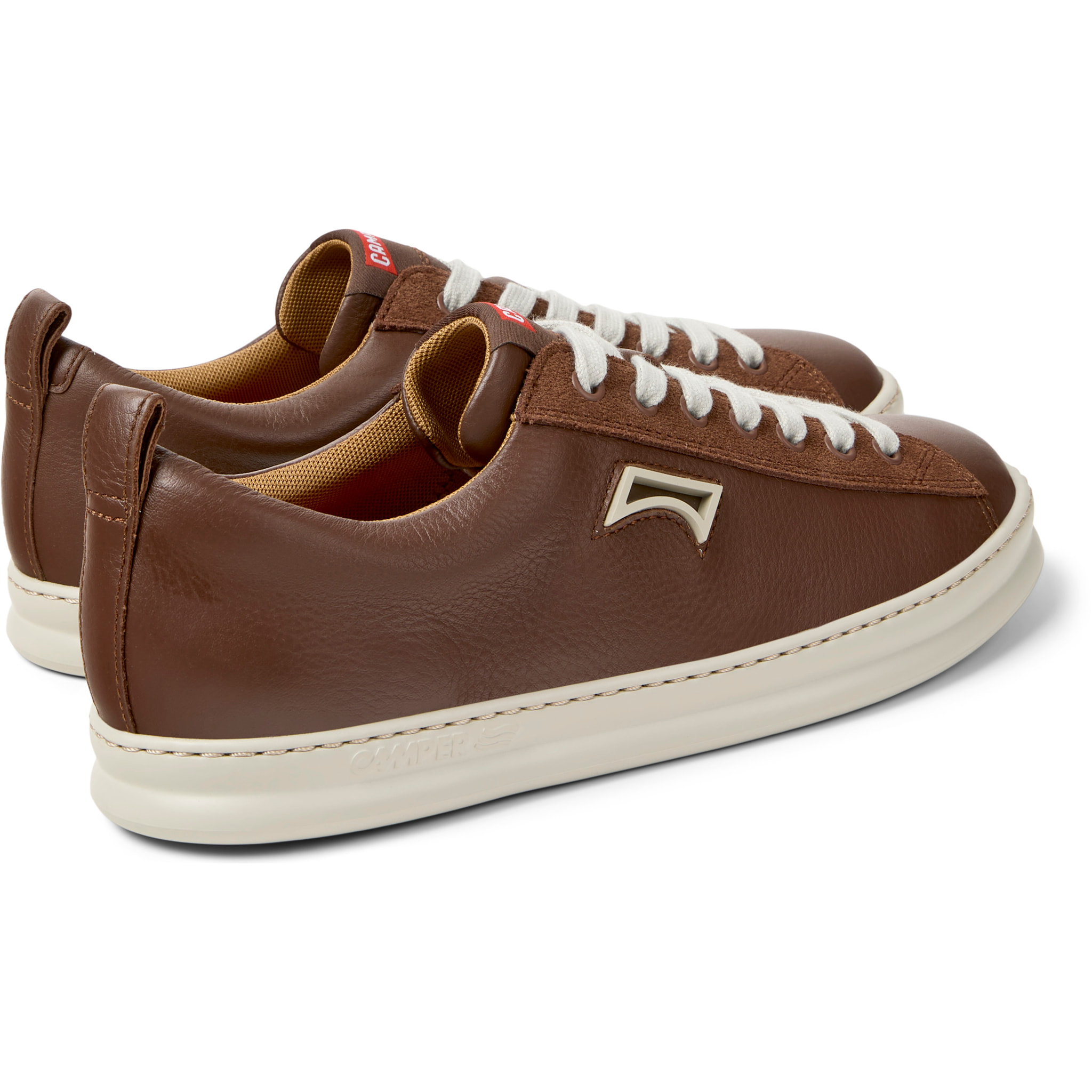 Sneakers - CAMPER Runner Four - Marrone - Pelle liscia