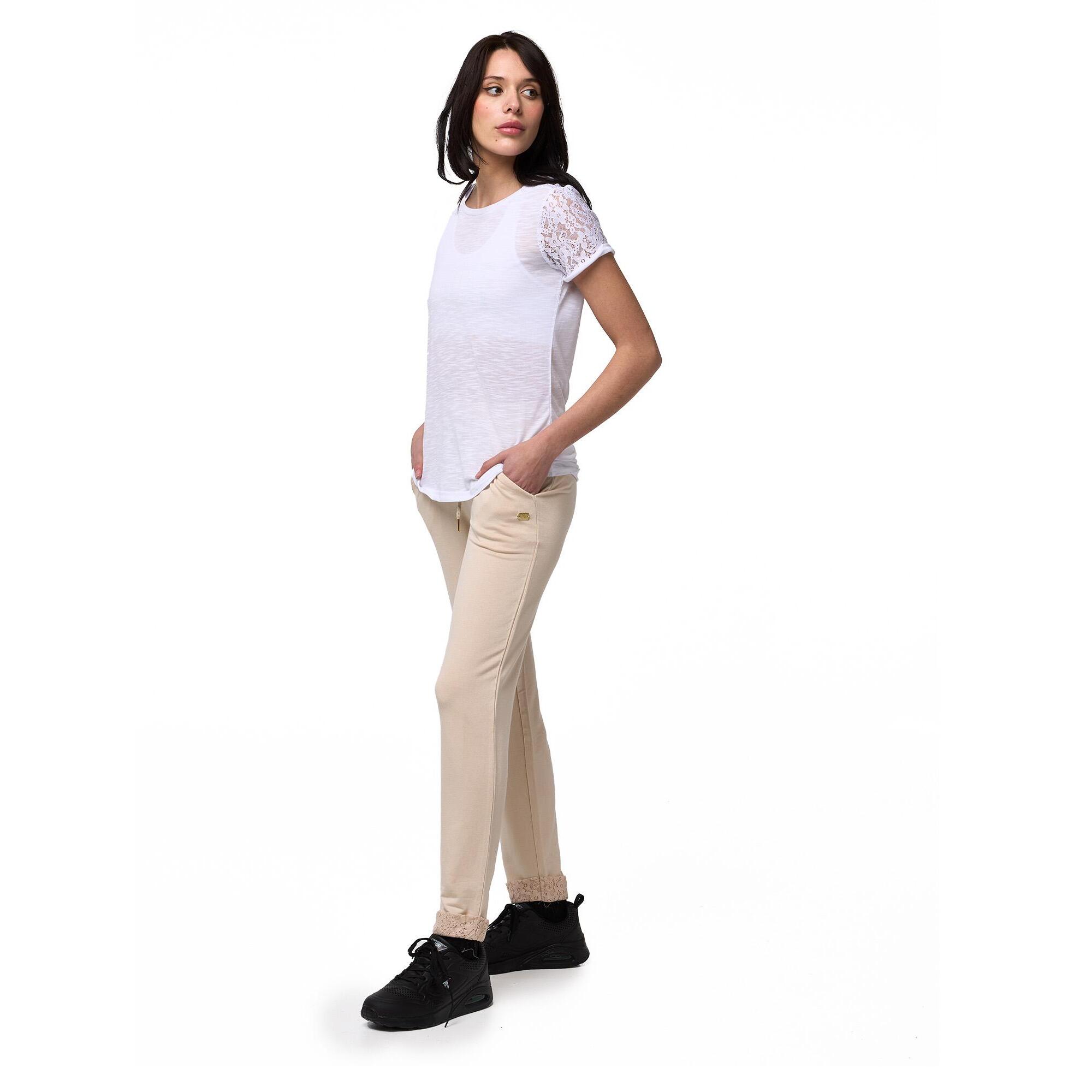 Pantalón deportivo mujer Leone 1947 Apparel puños