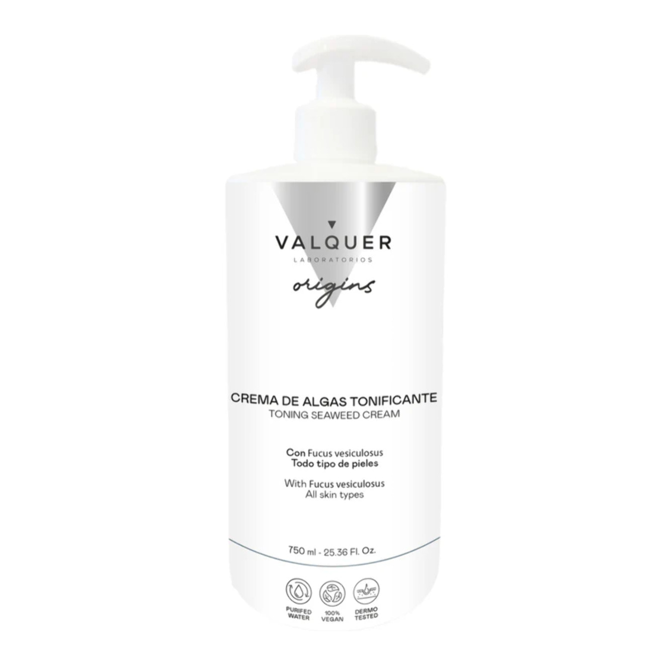 Valquer Crema corporal de alga anticelulítica- 1000 ml