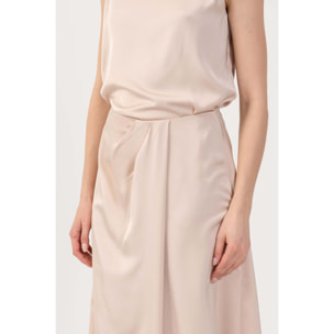 Kocca - Gonna midi con piega Donna