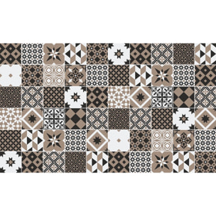 Sticker carrelage - Ambiance Sticker - 60 CARREAUX DE CIMENT MEUBLE CYRINA - CARREAUX - 15x15cm