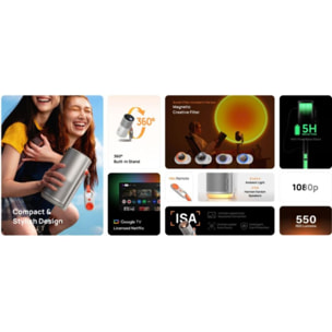 Vidéoprojecteur portable XGIMI MoGo 4 Laser Outdoor Collection