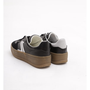 SNEAKERS PLATFORM CHOCOLA' NERO