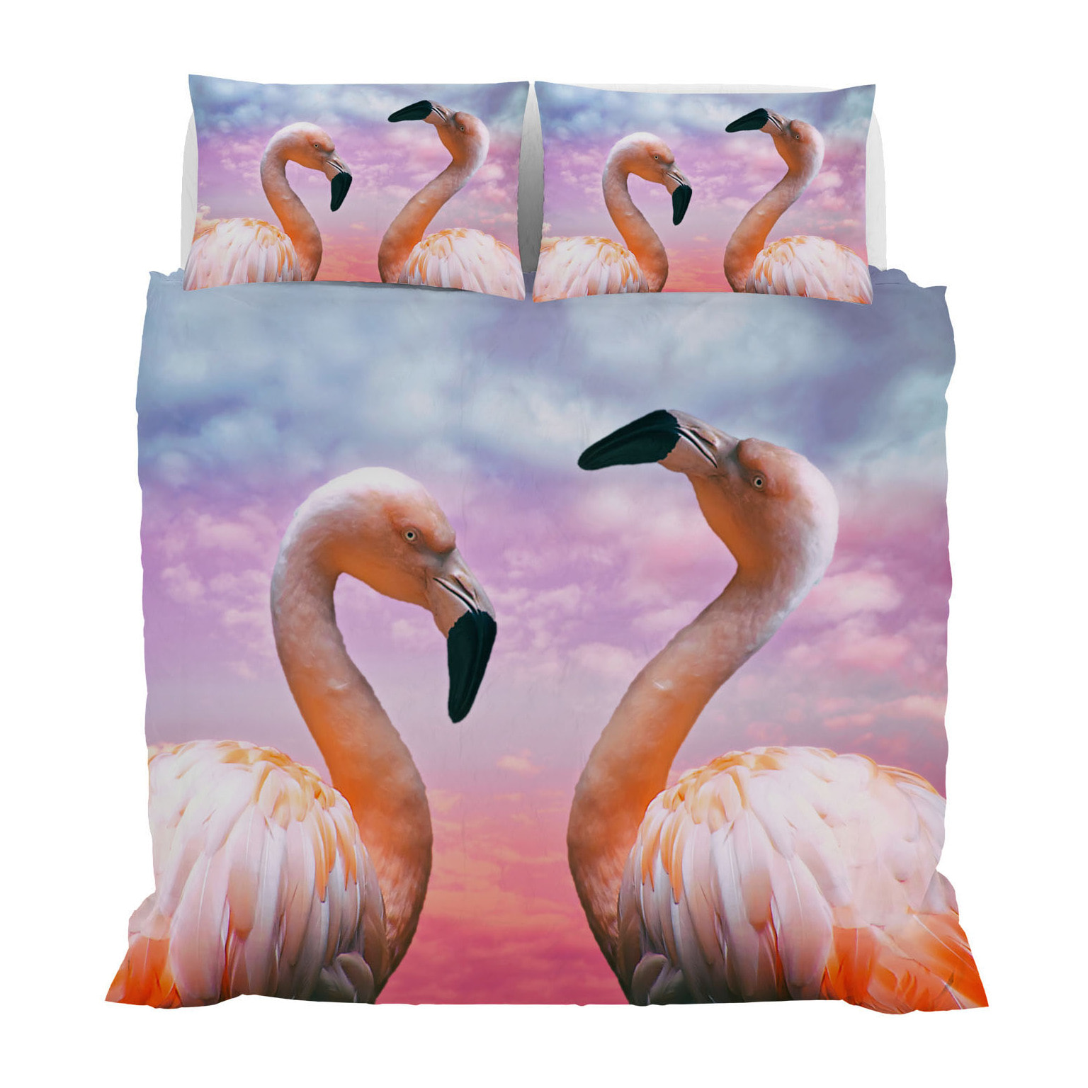 PARURE COPRIPIUMINO GOODNIGHT MATRIMONIALE - STAMPA DIGITALE 100% Microfibra