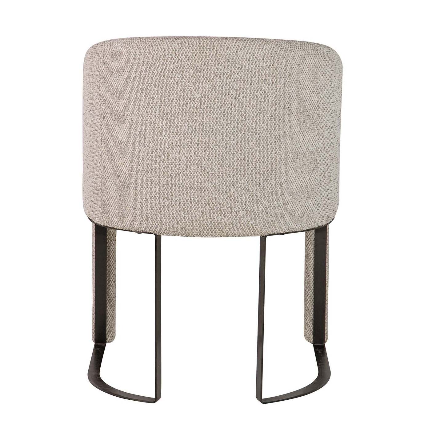 Butaca Chenilla Metal Dorado Tacoma 60x59x83 Cm