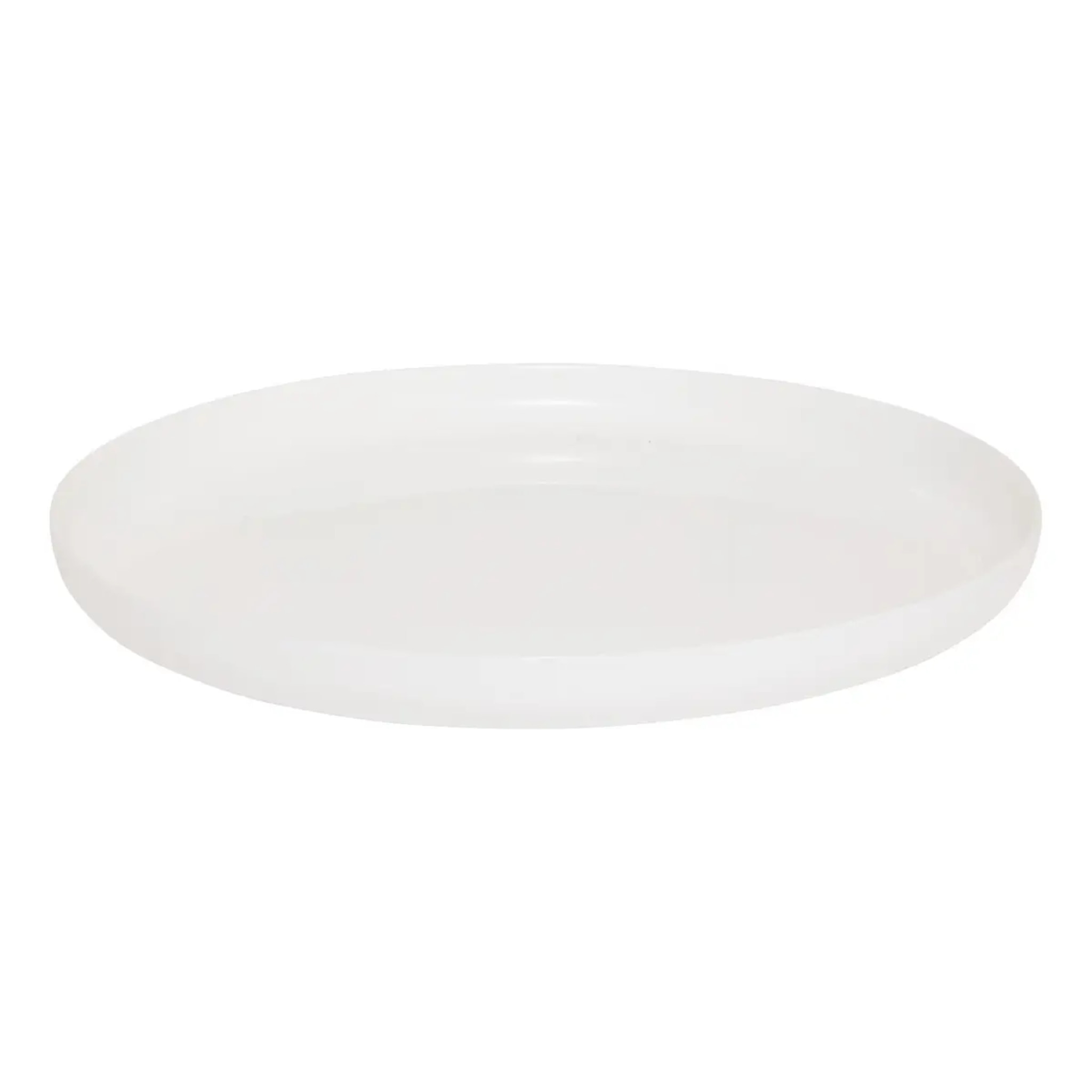 Lot de 6 assiettes plate Mathilde D27cm blanc