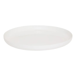 Lot de 6 assiettes plate Mathilde D27cm blanc