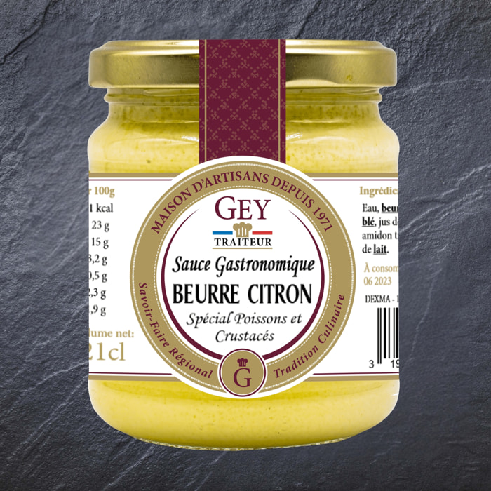 Sauce Beurre Citron - 21cl - France