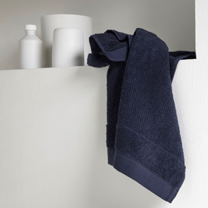 Maxi drap de bain uni BIO ORGANIC bleu marine