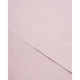 Juego de sábanas algodón rosa