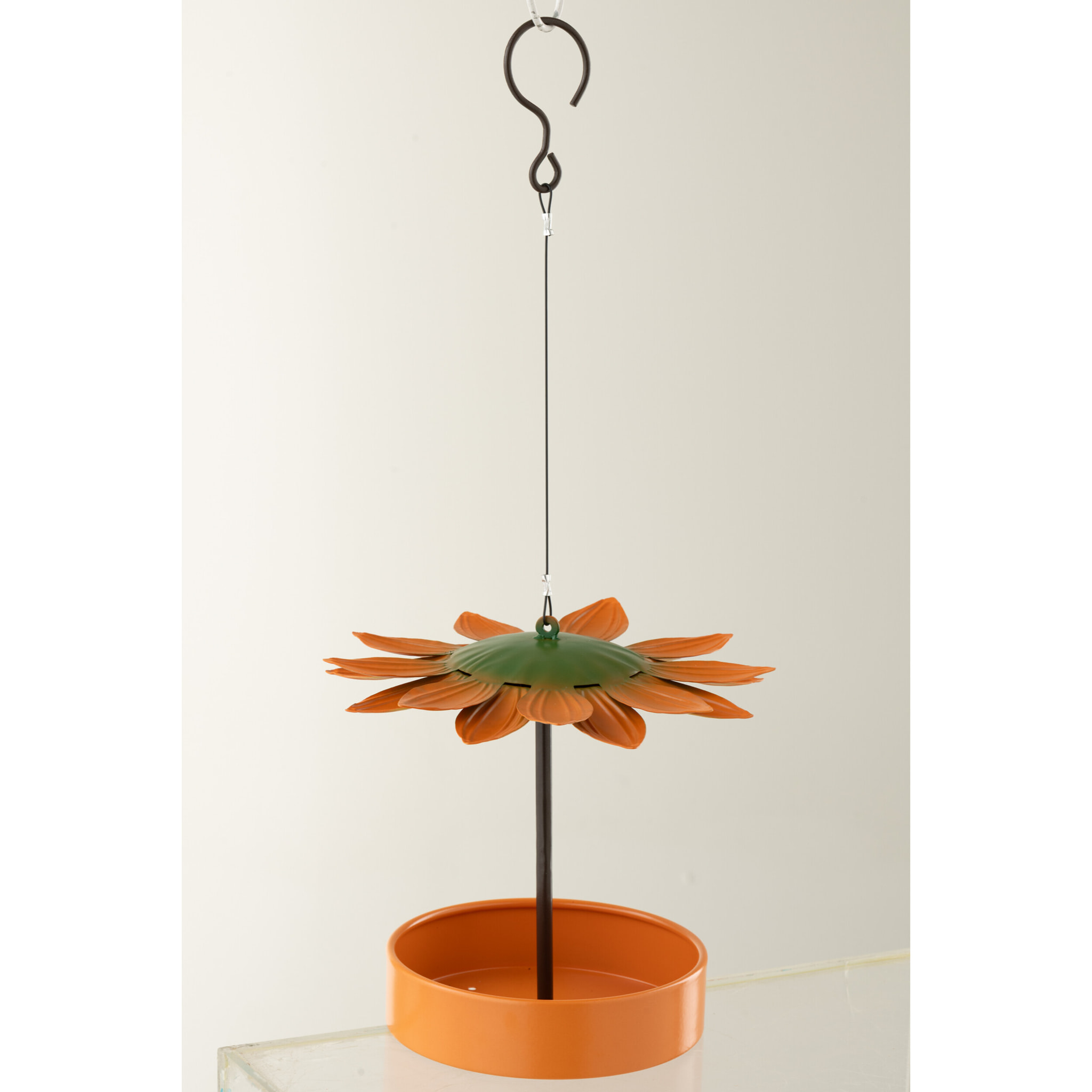 J-Line Nichoir - métal - orange