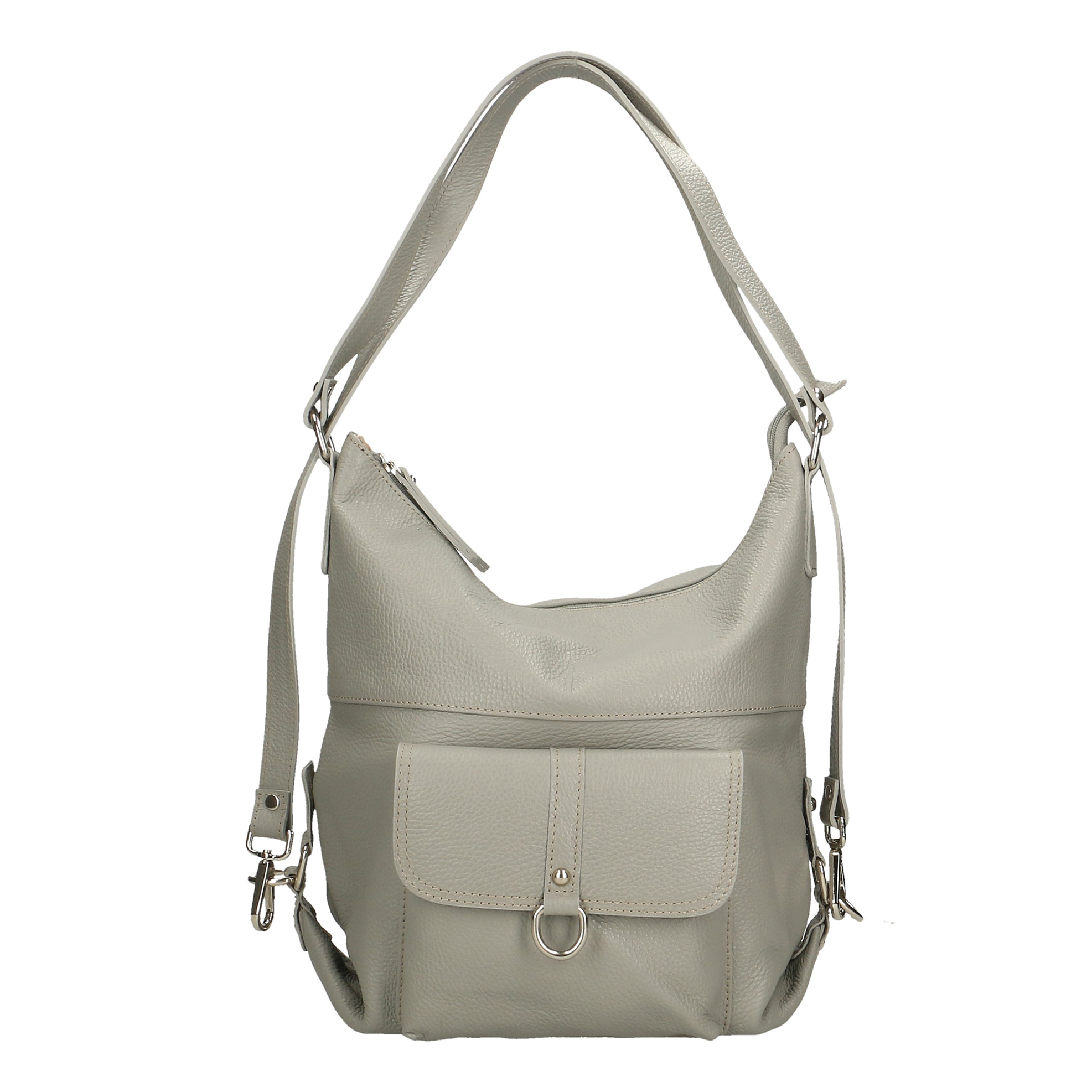 Chicca Borse Borsa a Spalla Grigio