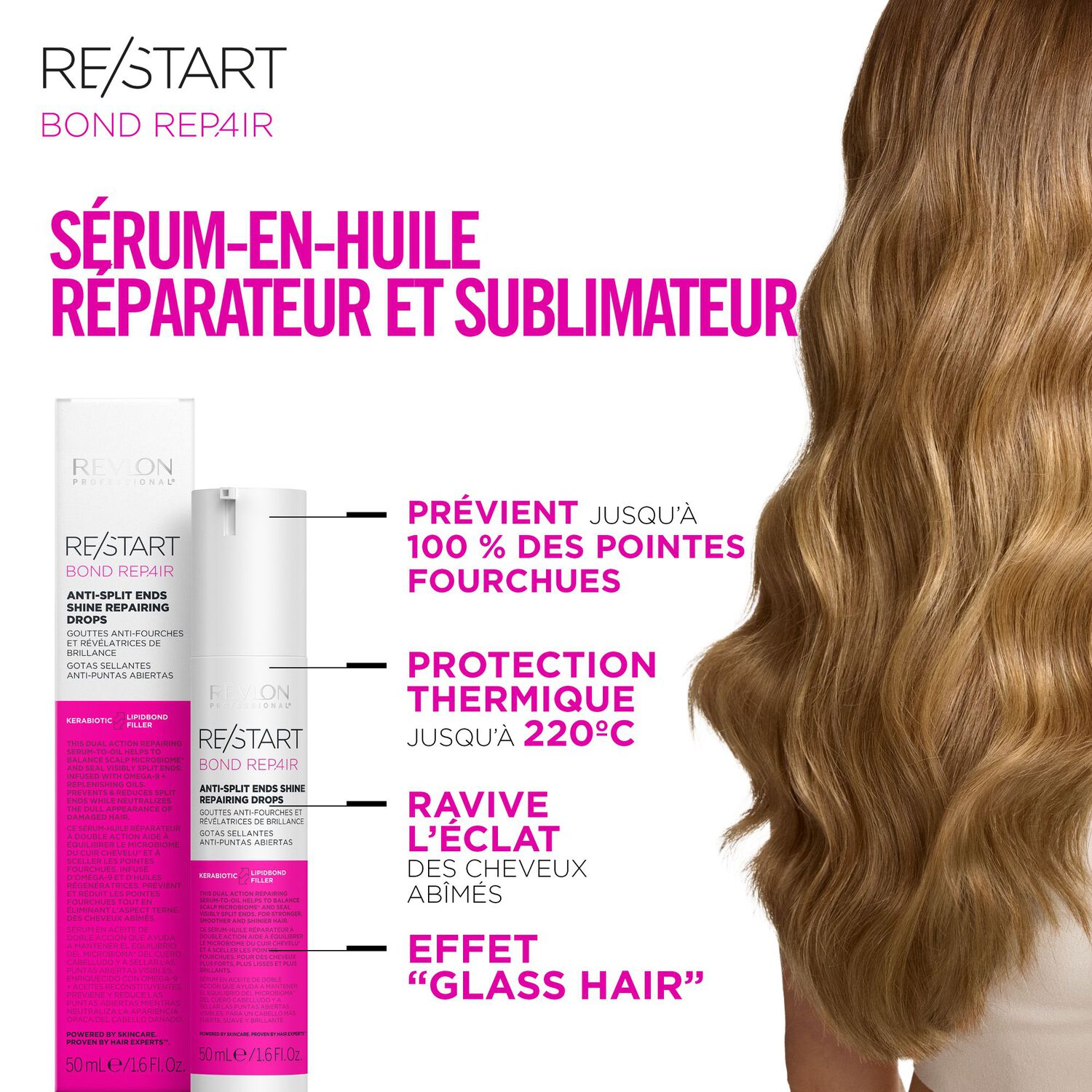 Re/Start Recovery™ - Gouttes Sérum Huile Anti-Fourches 50 ml