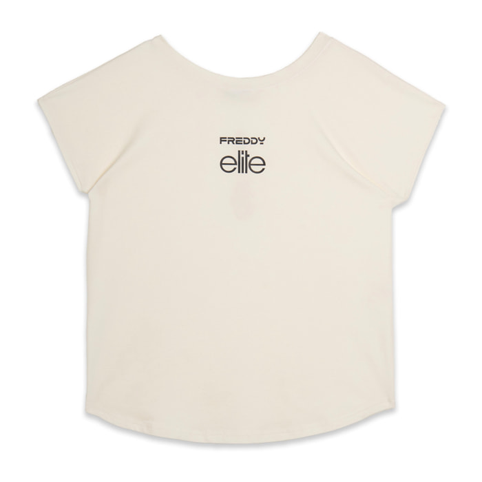 T-shirt Bi-fronte Donna Elite x Freddy
