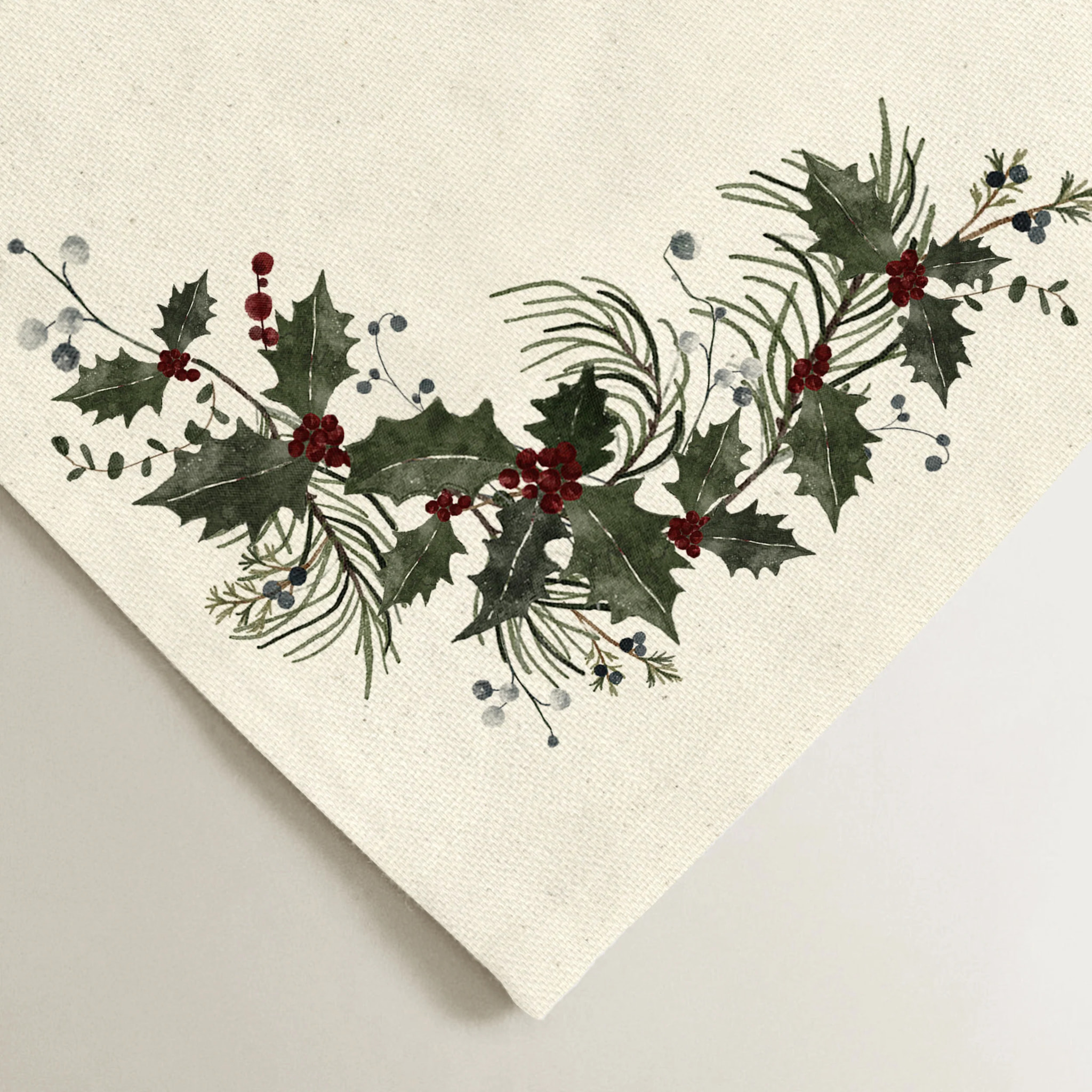 Lot de 2 serviettes Mistletoe 1225