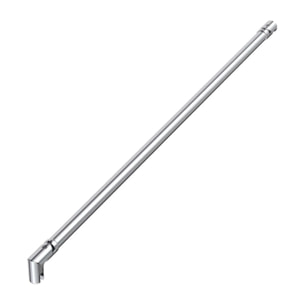 Project bras de montage pour paroi de douche 120 cm, chrome (SATZAV6)