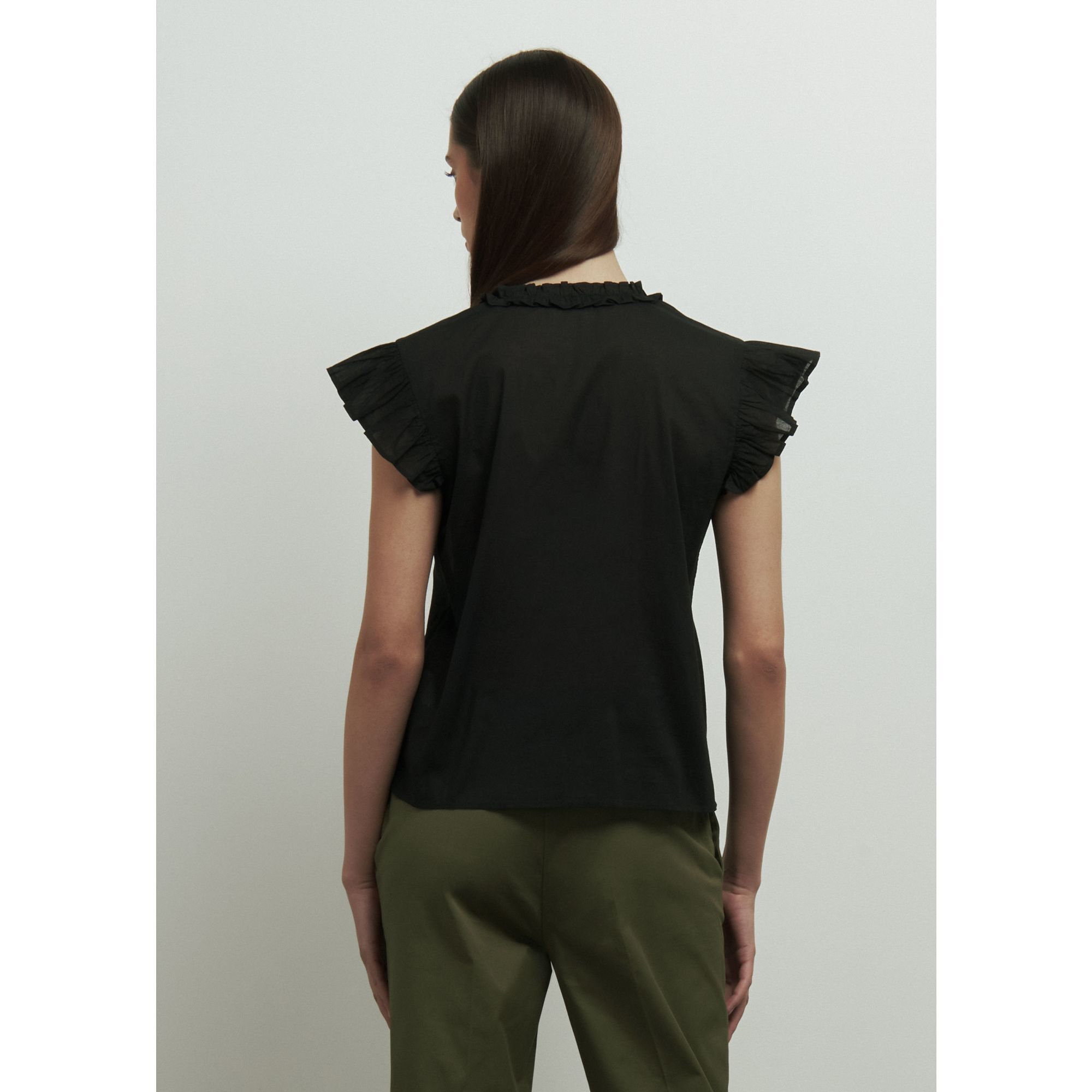 BLUSA NERO CONBIPEL