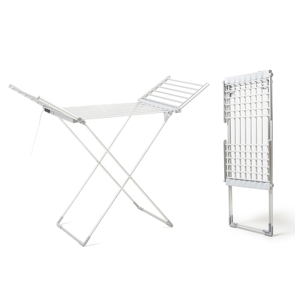Étendoir électrique pliable avec ailes, écran tactile, minuterie et contrôle de la température Warmmat InnovaGoods 230 W 20 Barr