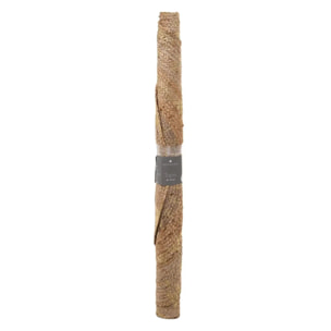 Tapis "Shine" jute doré D115cm