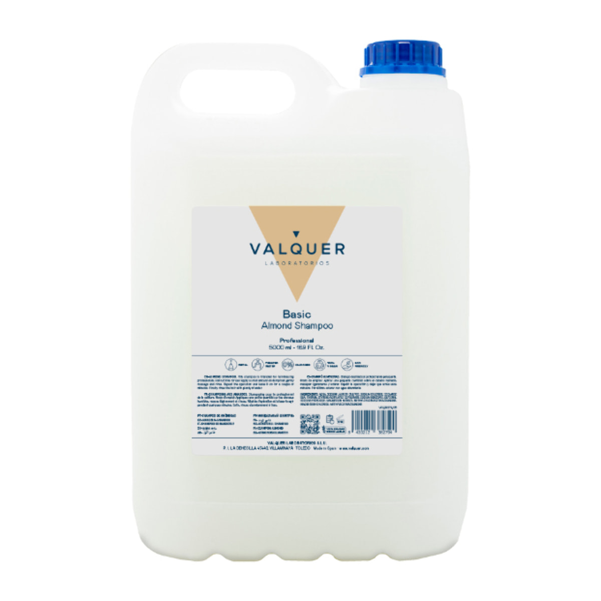 Valquer Champú almendras - 5000 ml