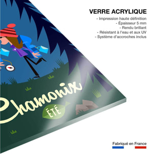 Tableau rando à chamonix Tableau plexiglas