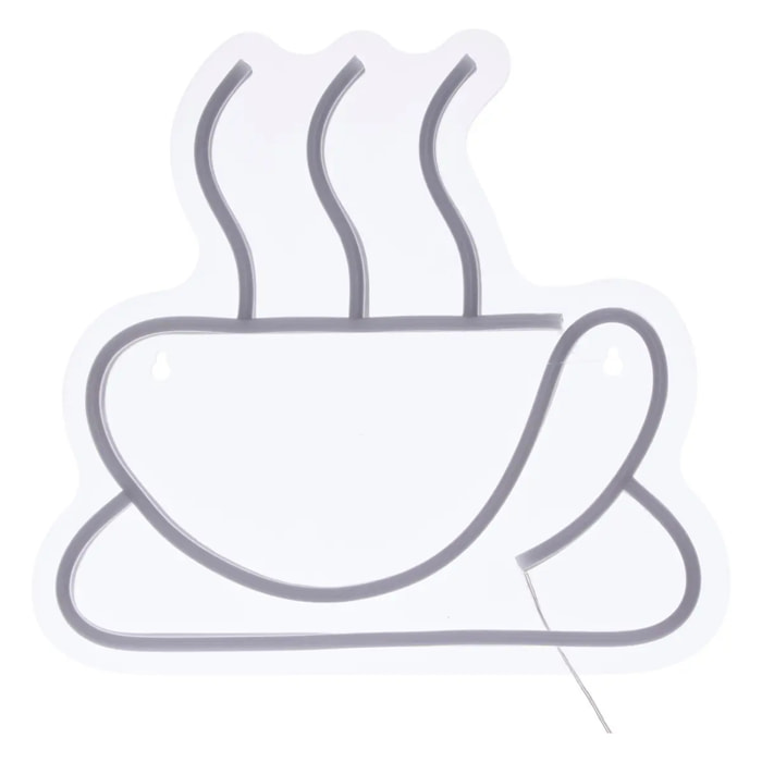 Néon LED café 27x25cm