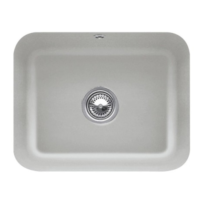 Evier 1 bac Cisterna 60C Fossile CeramicPlus avec vidage auto